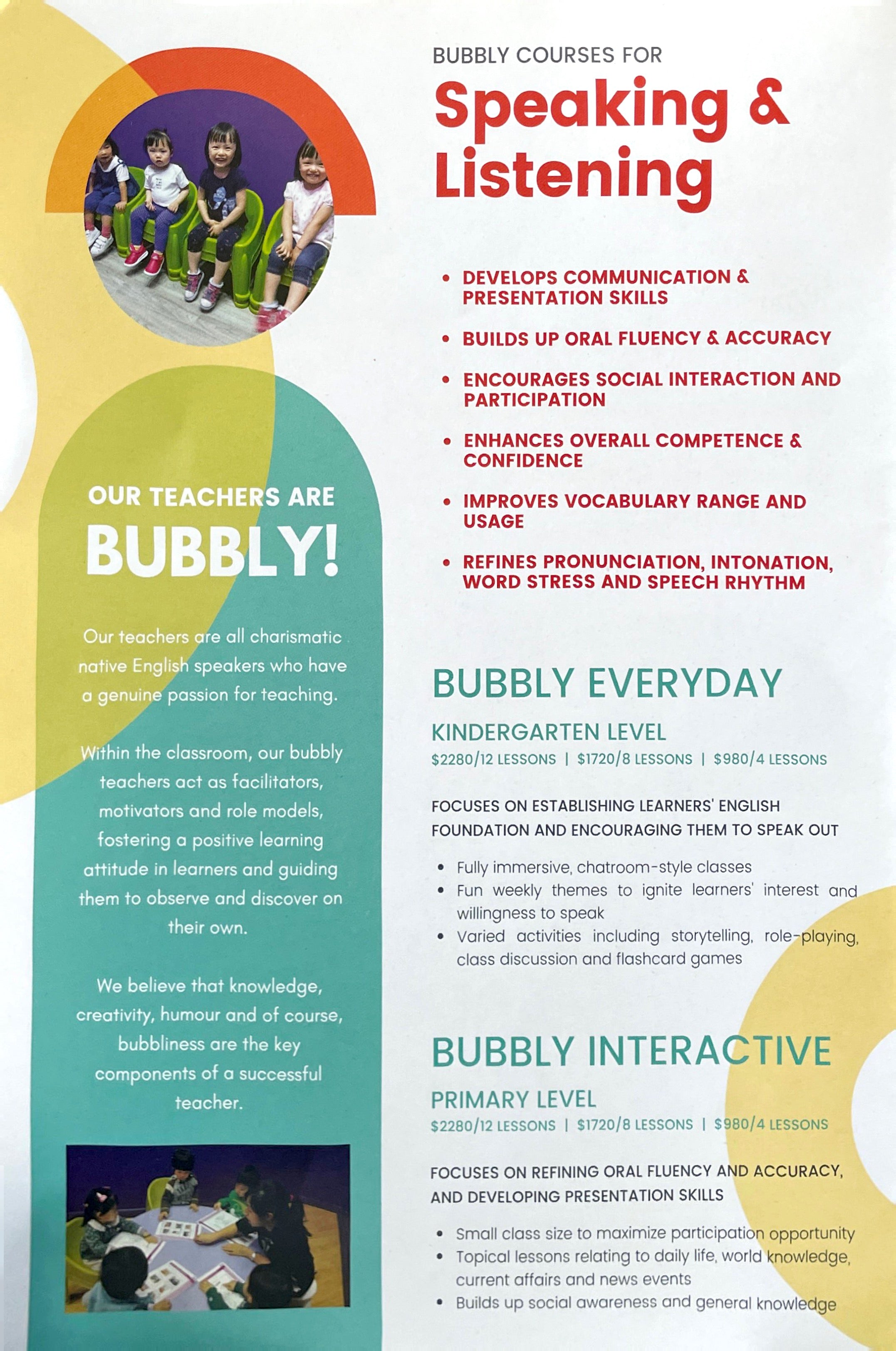 Bubbly English